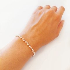 Pulsera Bolitas 3 mm Plata en internet