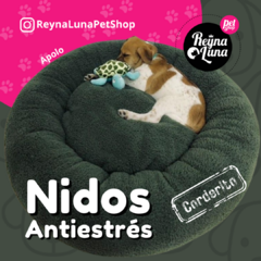 Nidos Antiestrés de Corderito Desmontables • 50, 60 y 70 Cm - Reyna Luna Pet Shop