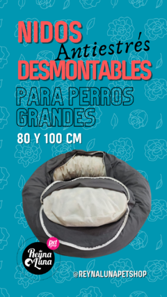 Nidos Antiestrés de Tusor Desmontables • 80 Cm - comprar online