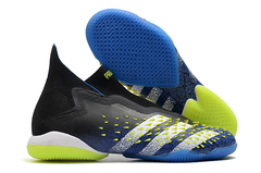 Adidas Predator Freak + IC Futsal Black Blue Yellow - comprar online