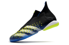 Adidas Predator Freak + IC Futsal Black Blue Yellow - Estilo Esporte