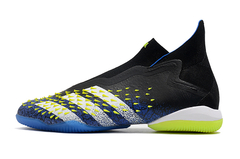 Adidas Predator Freak + IC Futsal Black Blue Yellow