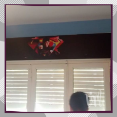 mural Infantil Superman 14 - comprar online