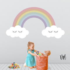 Vinilo Infantil Arco Iris