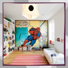 Mural Infantil Spiderman 27