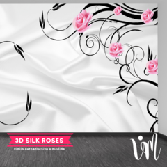 Mural 3d Silk Roses en internet