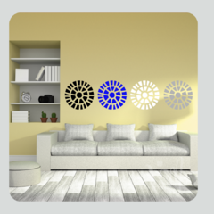 Mandalas x 4 (4 colores)