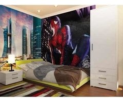 Murales Spiderman 150x120 Vinilo Decorativo