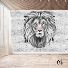 LEÓN 3D - Mural para Interior