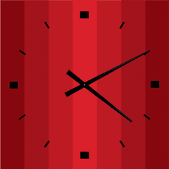 Reloj de Pared Color Stripes C02 - comprar online