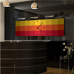 Reloj de Pared ColorStripes Crazy H02 - comprar online
