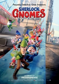 Mural Infantil "Sherlock Gnomes" en internet