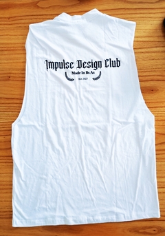 Musculosa Impulse Design White - Impulse