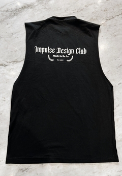 Musculosa Impulse Design Club Negra - comprar online