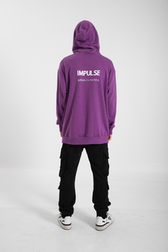 Hoodie Impulse Chinese Violeta - comprar online