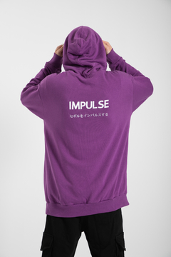 Hoodie Impulse Chinese Violeta - tienda online