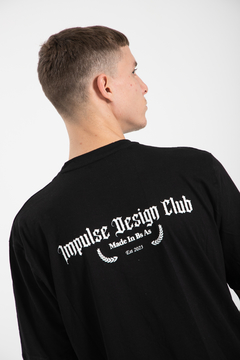 Imagen de Remera Impulse Design Club Black