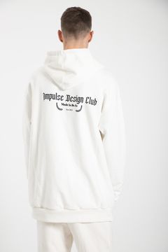 Hoodie Impulse Design Club Crema