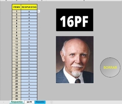 TEST 16PF - Triple Versión: Forma A, B, Y 5 - Orientado a Evaluación de Competencias