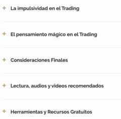 Curso de Psicología del Trader