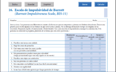 CORRECTOR PDF -Escala de Impulsividad de Barrat Bis-11 - comprar online