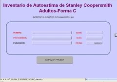 Inventario De Autoestima De Stanley Coopersmith Forma C