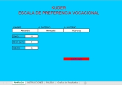 Orientacion Vocacional - Test Kuder -Version Basica-