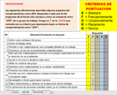 Cuestionario de valoración de liderazgo - Corrector automatizado- en internet