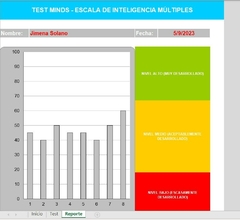 CORRECTOR- Inteligencia Múltiples – Escala MINDS- (Versión Pro 2024) - comprar online