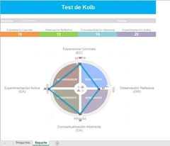 CORRECTOR TEST KOLB -Estilos de Aprendizaje- - tienda online