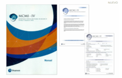 MCMI-IV, INVENTARIO CLÍNICO MULTIAXIAL DE MILLON en internet