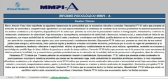 Test MMPI A (Adolescentes) - Reporte Profesional- - comprar online
