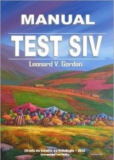 Test SIV - Cuestionario de Valores Interpersonales de Gordon - Versión Profesional