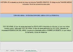 CORRECTOR: Test Grafico Persona con Arma - PsicoTest