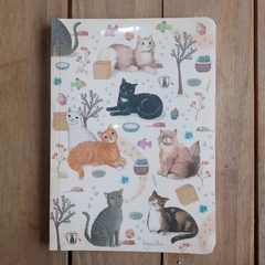 Cuaderno gatito en internet