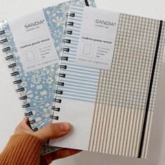 Cuaderno vertical grande - comprar online