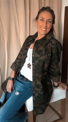 Sobrecamisa camuflada - comprar online