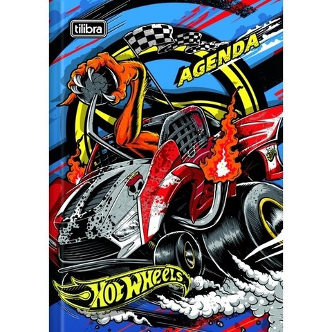 AGENDA ESCOLA HOT WHEELS 112 FLS