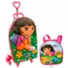 MOCHILA DORA AVENTUREIRA COM LANCHEIRA 3D DE CARRINHO