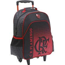 MOCHILA FLAMENGO DE CARRINHO