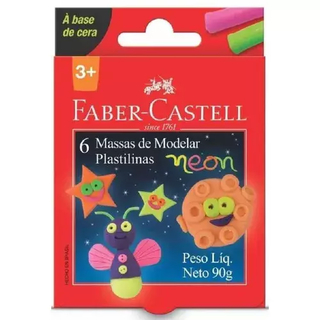 MASSINHA NEON FABER CASTELL E LIVRO PRINCESA BELA