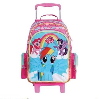 MOCHILA MY LITTE PONY DE CARRINHO