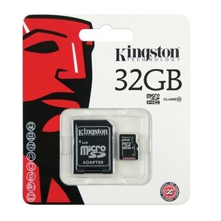 MICROSDHC CAR WITH ADPTER 32 GB