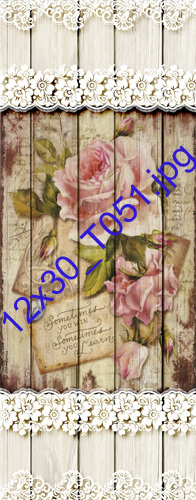 Láminas para decoupage autoadhesivas 12x30 Modelo TA051