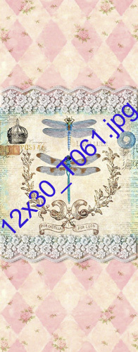 Láminas para decoupage autoadhesivas 12x30 Modelo TA061