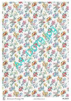 Láminas para decoupage A4 Modelo LDC 079