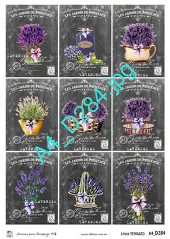 Láminas para decoupage A4 Modelo LDC 284