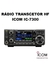 RÁDIO TRANSCETOR HF ICOM IC-7300