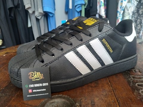 Tênis Adidas Super Star Branco e Preto - Flozz Company