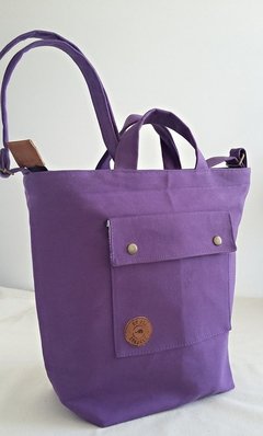 Bolso básico violeta - tienda online